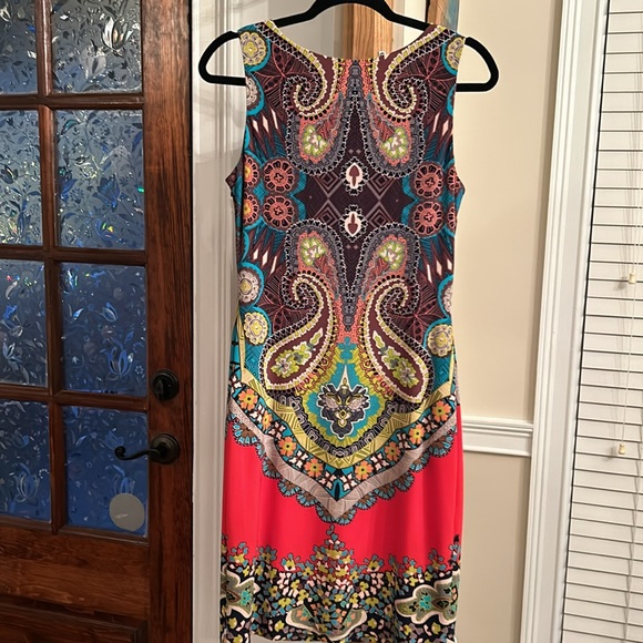 Joseph Ribkoff sexy colorful HTF stretch sz 8 suit dress NWOT! 🔥 - Picture 5 of 12